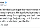 Un tweet sui vaccini di Nicki Minaj è arrivato fino al ministro della Salute di Trinidad e Tobago e a Boris Johnson