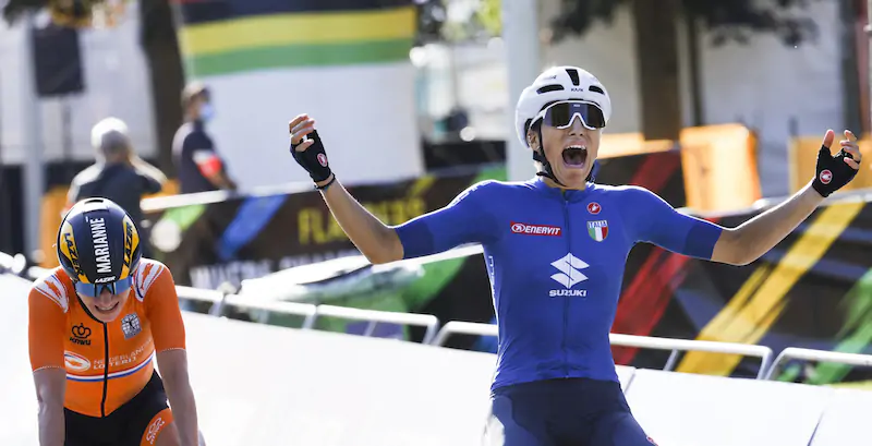 Elisa Balsamo ha vinto i Mondiali di ciclismo su strada