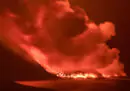 La lava del vulcano di La Palma si è riversata nel mare