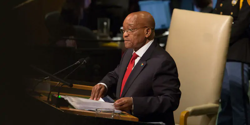 Jacob Zuma nel 2017 (Kevin Hagen/ Getty Images)