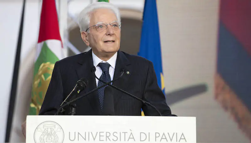 Sergio Mattarella all'Università di Pavia (Foto di Francesco Ammendola - Ufficio per la Stampa e la Comunicazione della Presidenza della Repubblica)