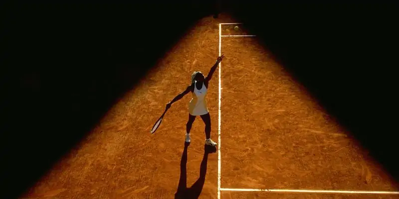 Serena Williams nel 1998 (Clive Brunskill /Allsport)
