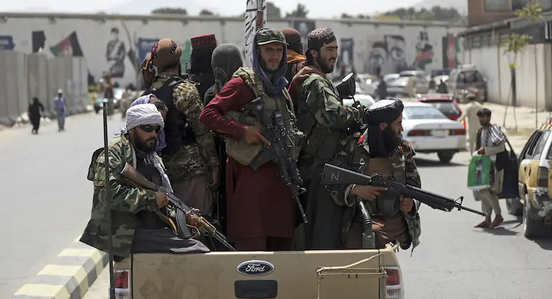 Talebani a Kabul, agosto 2021. (AP Photo/Rahmat Gul, File)