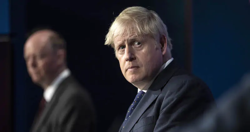 Il primo ministro britannico Boris Johnson (Richard Pohle via Getty Images)
