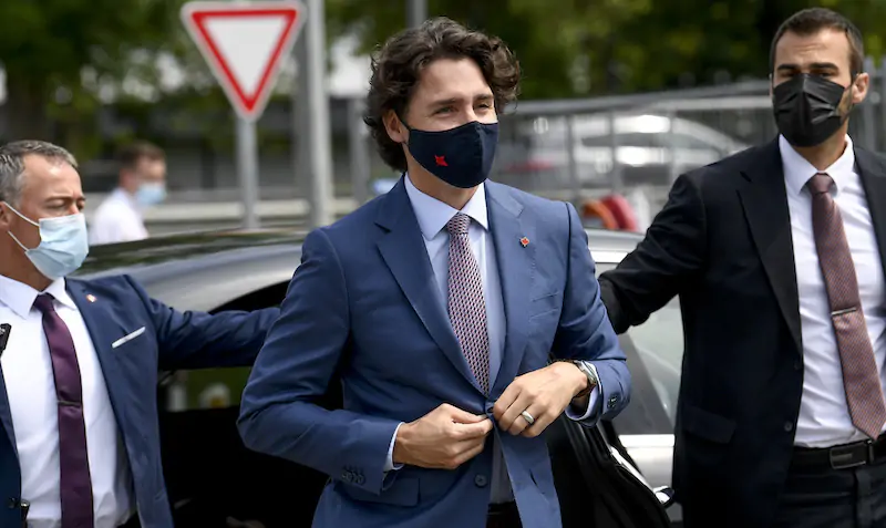 Il primo ministro canadese Justin Trudeau (Frederic Sierakowski, Pool via AP)