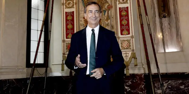 Il sindaco di Milano Beppe Sala, il 5 ottobre 2021 (ANSA/MOURAD BALTI TOUATI)