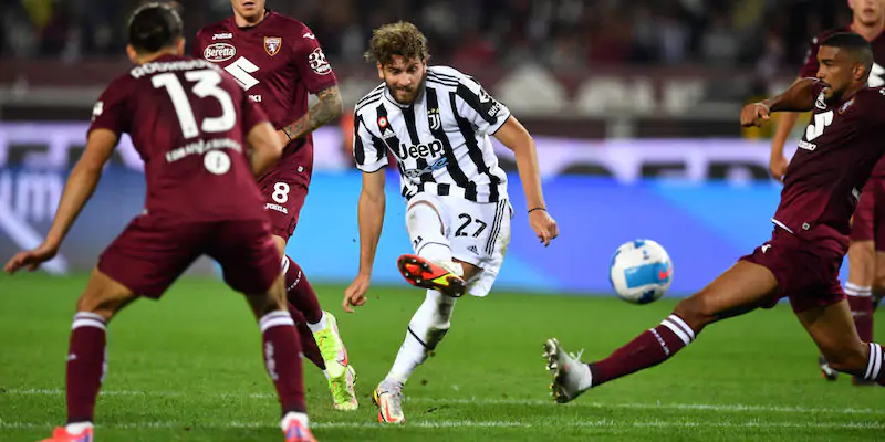 Locatelli segna nel derby di Torino (Valerio Pennicino/Getty Images)