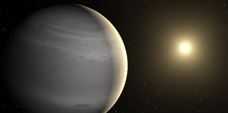 Um planeta muito distante sobreviveu à morte de sua estrela