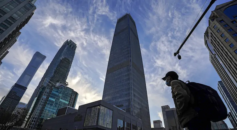Grattacieli a Pechino (AP Photo/Andy Wong)