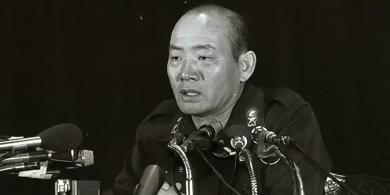 Chun Doo-hwan nel 1978 (Yonhap via AP)