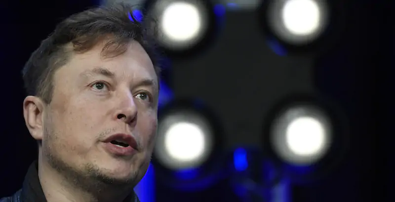 Elon Musk, imprenditore statunitense fondatore di Tesla (AP Photo/Susan Walsh)