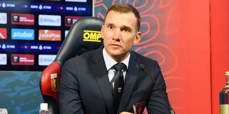 Andriy Shevchenko è il nuovo allenatore del Genoa
