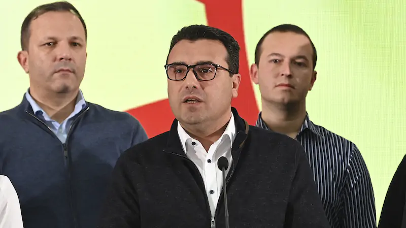 Zoran Zaev (AP Photo/Stringer)