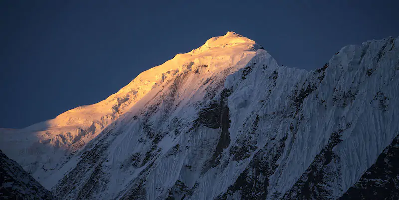 Una parete himalayana in Nepal. (Donald Miralle/Getty Images for LUMIX)