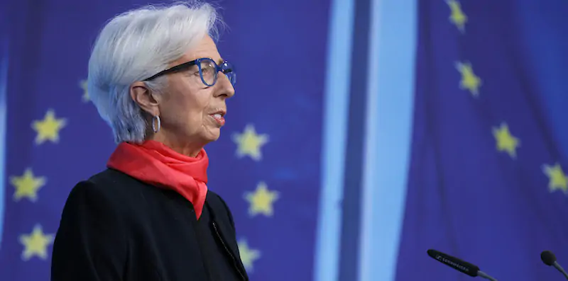 La presidente della BCE Christine Lagarde (Ronald Wittek - Pool/Getty Images)
