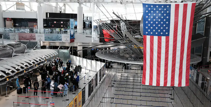 L'aeroporto John Fitzgerald Kennedy di New York (Spencer Platt/Getty Images)