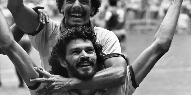 Socrates e Junior con il Brasile ai Mondiale del 1986 (LaPresse)