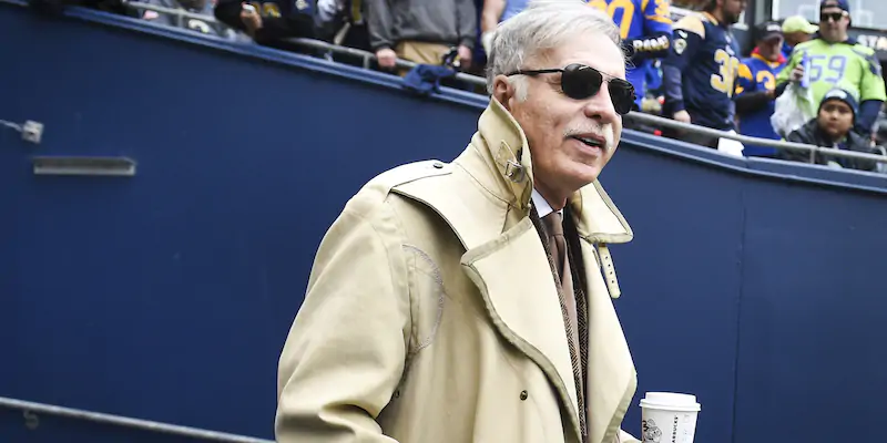 Stan Kroenke, proprietario dei Los Angeles Rams (Steve Dykes/Getty Images)