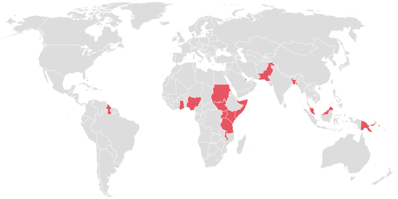 Ci sono 20 paesi in cui il tentato suicidio è un reato