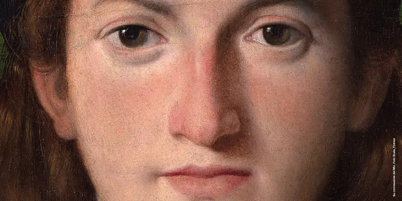 Lorenzo Lotto, Ritratto di giovane, Galleria delle Statue e delle Pitture degli Uffizi. Credits
Belleville su concessione del Ministero della Cultura