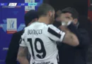 Il video della prepotenza di Bonucci con un membro dello staff dell'Inter dopo la Supercoppa