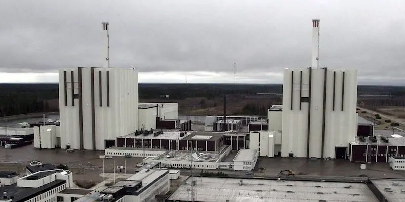 La centrale nucleare di Forsmark in Svezia in una foto del 2006 (EPA/ ANSA, Roger Wikstrom) 
