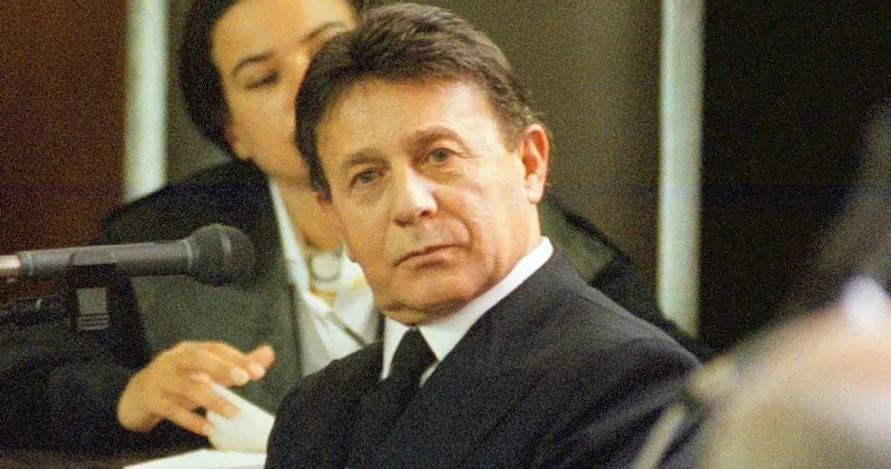 Flavio Carboni in una foto del 1997 (ARCHIVIO /ANSA /PAT)