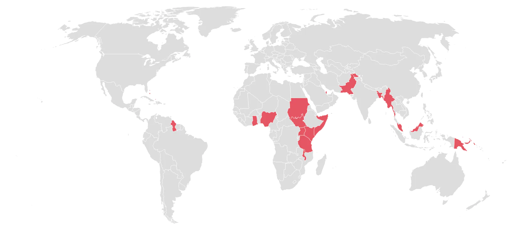 Ci sono 20 paesi in cui il tentato suicidio è un reato