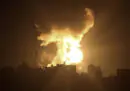 Israele ha bombardato la Striscia di Gaza in risposta a un lancio di razzi di Hamas indirizzato verso Tel Aviv