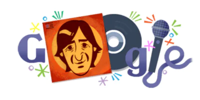 Giorgio Gaber nel doodle di Google
