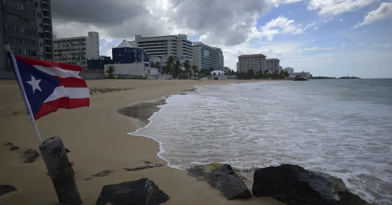La spiaggia di San Juan a Porto Rico (AP Photo/Carlos Giusti, File)