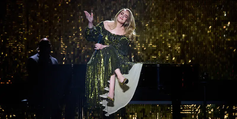 La cantante Adele (33) ai Brit Awards, Londra, 8 febbraio
(Gareth Cattermole/Getty Images )