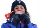 Federica  Brignone ha vinto la medaglia di bronzo nella combinata alle Olimpiadi di Pechino