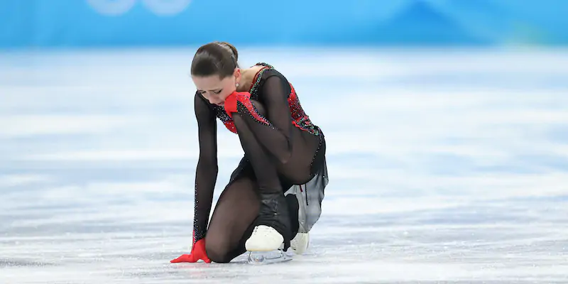 Kamila Valieva a Pechino (Catherine Ivill/Getty Images)
