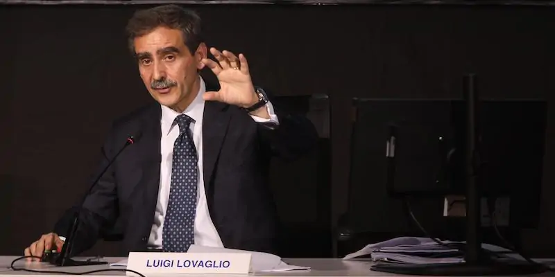 Luigi Lovaglio (ANSA / MATTEO BAZZI)