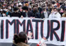 Le manifestazioni degli studenti in decine di città d'Italia