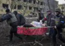 L'ospedale bombardato dalla Russia a Mariupol