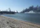 L'Ucraina dice di avere distrutto una grande nave da sbarco russa