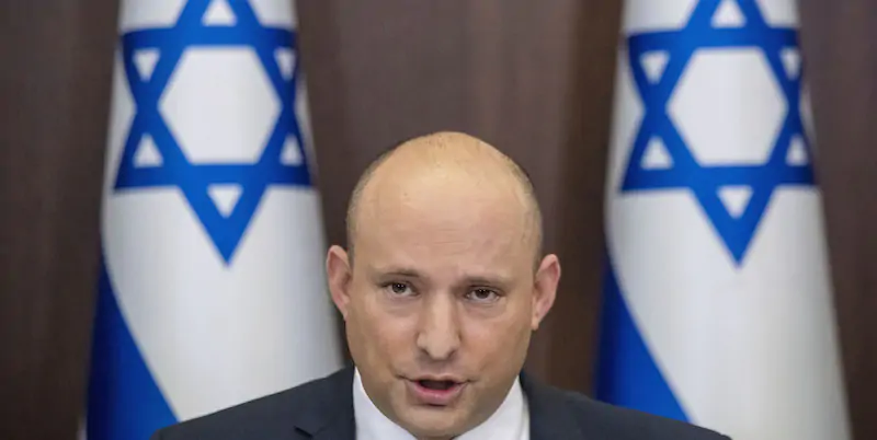 Il primo ministro israeliano Naftali Bennett (AP Photo/Ariel Schalit, File)