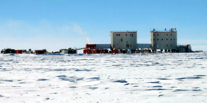 La stazione antartica italo-francese Concordia, in una fotografia d'archivio (ENRICA BATTIFOGLIA/ANSA)