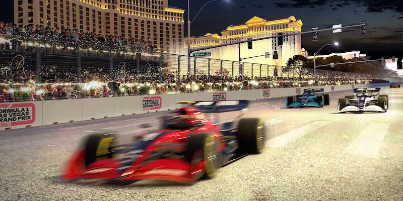 Dal 2023 la Formula 1 correrà in notturna a Las Vegas