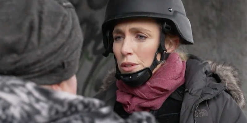 Correspondentes de guerra voltam ao centro da cidade