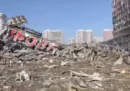I video e le foto del centro commerciale distrutto a Kiev