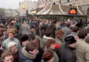 Il primo storico McDonald's in Russia