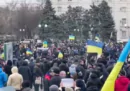 Le proteste nelle città ucraine occupate