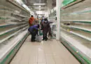 Gli scaffali vuoti nei supermercati russi