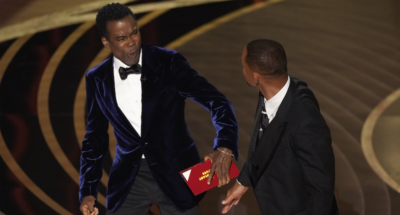 Will Smith refused to leave the Oscars after the slap