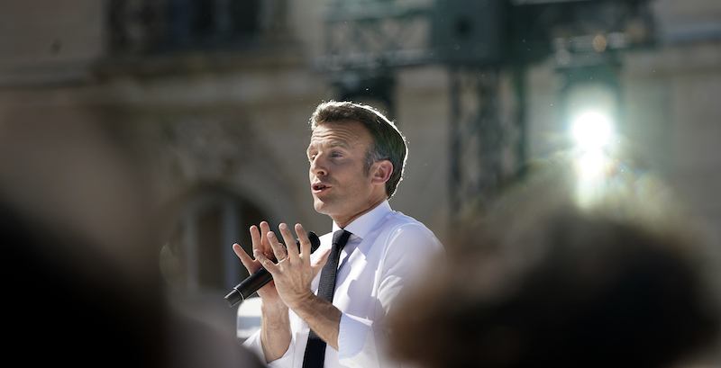 Emmanuel Macron (AP Photo/Laurent Cipriani)
