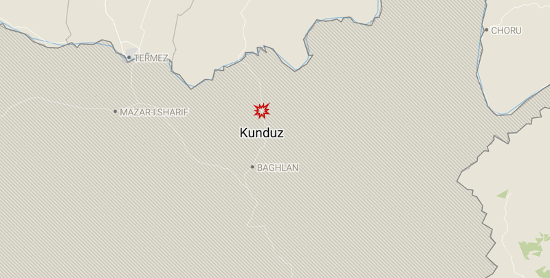 Almeno 33 persone sono state uccise in un attentato in una moschea di Kunduz, nel nord dell'Afghanistan