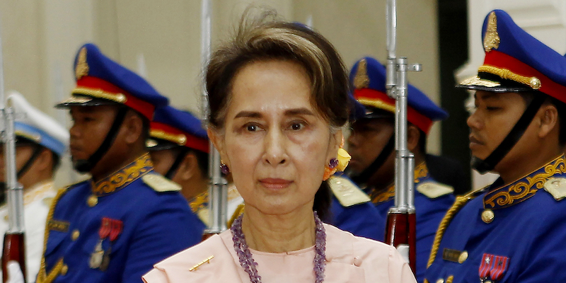 Aung San Suu Kyi (AP Photo Heng Sinith)